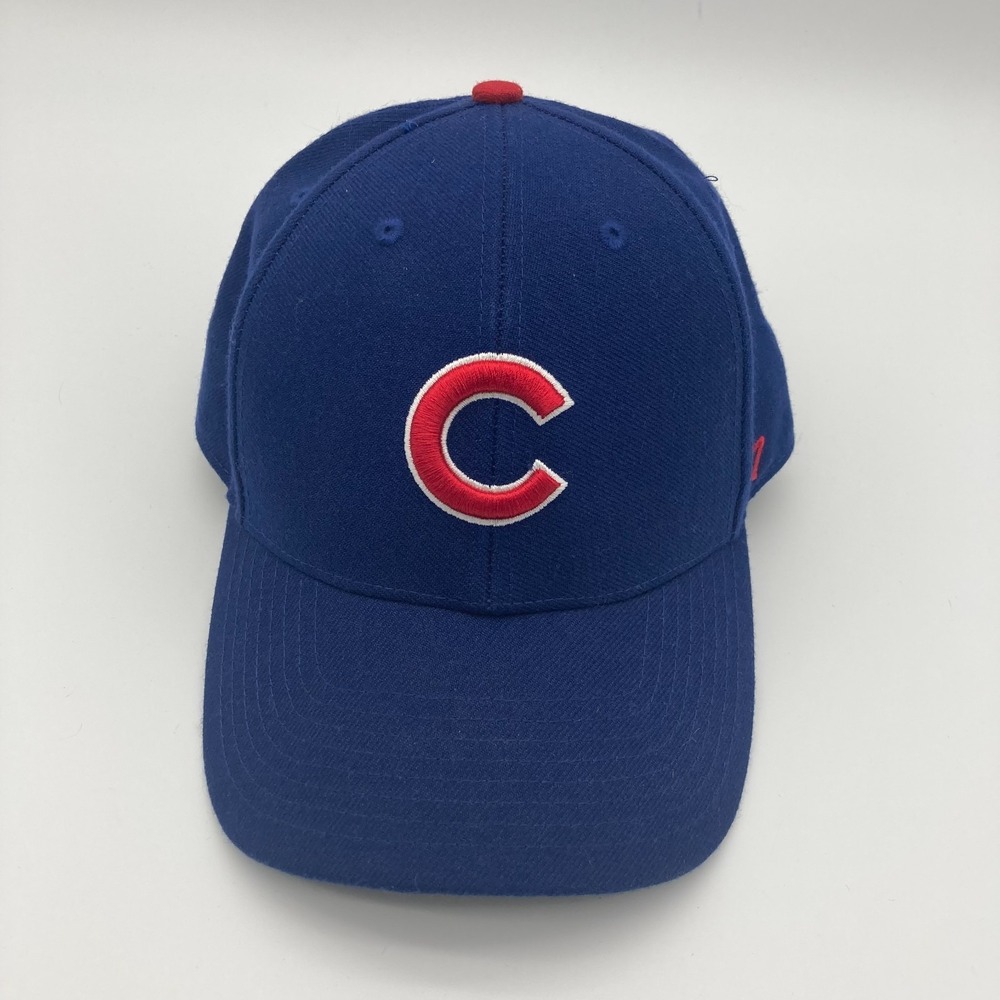 MLB Official Merchandise 47 Brand Chicago Cubs Baseball Cap Hat Hook and Loop